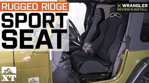 jeep wrangler rugged ridge sport seat