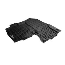 rubber floor mats set 2 piece front q5