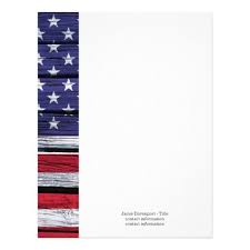American Flag Letterhead Andone Brianstern Co