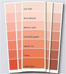 Salmon Paint Color Room Wall Colors