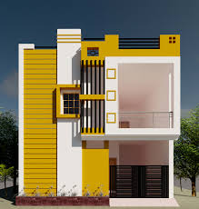 create 3d house elevation design and