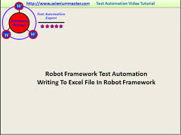 robot framework write to excel file