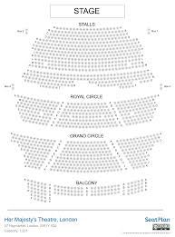 theatre london seating plan