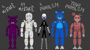Rodger wore rat's costume and carl's cat's. Fnac 1 To 3 Five Nights At Freddy S Amino