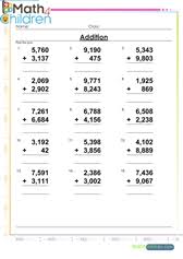 grade 3 math worksheets pdf