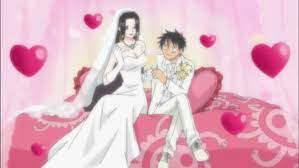 However, it doesn't necessarily cross a romantic . Who Will End Up With Luffy At The End Of One Piece Boa Hancock Or Nami Quora