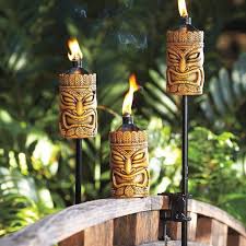 Tiki Torch Lights And Outdoor Oil Lamps