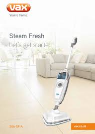 vax s86 sf a steam fresh steam mop