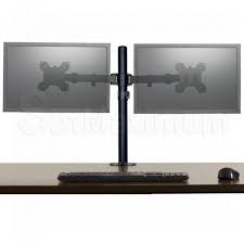 Dual Monitor Desk Mount For 17 27 Inch