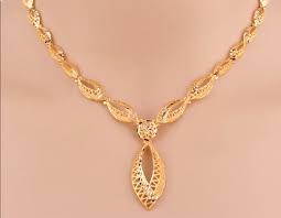 light weight gold necklace designs