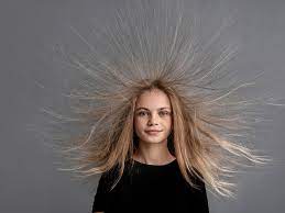 what causes static hair in winters