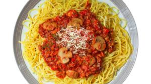 spaghetti with mushroom