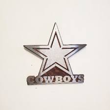 Dallas Cowboys Star Tribute Metal Art