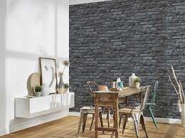 Stone Tile Wallpaper Wall Profhome