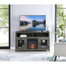 Modern Farmhouse Tv Stand With Electric