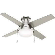 Low Profile Ceiling Fan With Light Kit