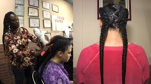 Braid each section until complete. Long Island S K D African Hair Braiding Salon Offers Customers Authentic African Hair Styles For More Than 20 Years Abc7 New York