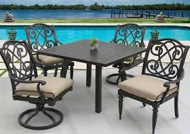 Bahama Outdoor Patio 5pc Dining Set