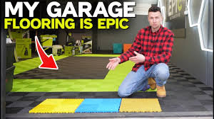 these easy to fit garage floor tiles