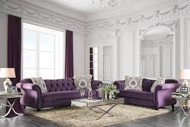 Furniture Of America Antoinette Purple
