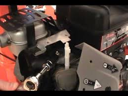 Changing The Spark Plug Ariens Two Stage Snow Blower