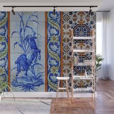 goat vintage mosaic tiles wall mural by
