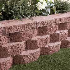 Red Basic Retaining Wall Block