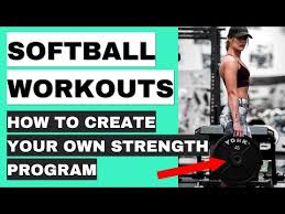 softball workouts exercises you