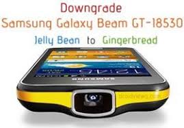 downgrade galaxy beam gt i8530 from