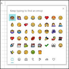 How To Add Emojis In Excel Worksheets Contextures Blog