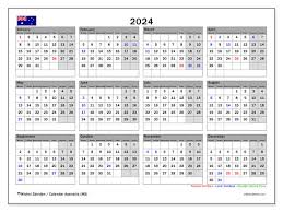 calendar annual 2024 australia