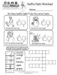Some of the worksheets for this concept are health foods work, eating healthy work, kindergarten healthy lifestyle, healthy habits for life resource kit part 1 get moving, healthy and unhealthy fats go for the. Free Health Worksheets For Kindergarten Learning Essential Life Skills