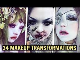 shironuri makeup transformations