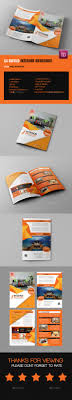 a4 bifold interior design brochure