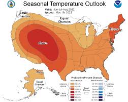 2022 summer climate outlook for