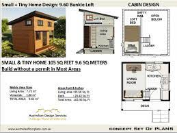 Affordable Tiny House Plans 105 Sq Ft