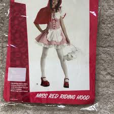 red riding hood halloween costume for