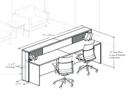 Standard Office Desk Dimensions Standard Computer Desk Size Standard