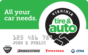 Cfna proudly offers automotive service and tire credit cards for use at many favorite local and national automotive retailers. Virginia Tire Automotive Credit Card Cfna