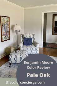 benjamin moore pale oak color review
