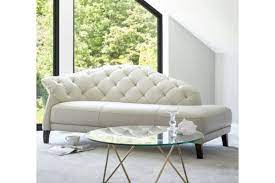 on tufted daybed chaise longue