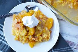 Pro tip for this easy peach cobbler with cake mix: Peach Cobbler With Cake Mix Bubbapie