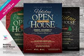 Holiday Open House Flyer Templates Holiday Open House Flye Flickr