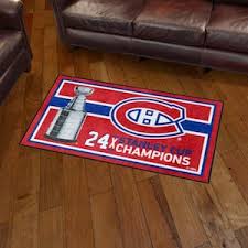 montreal canans sports rugs rugs
