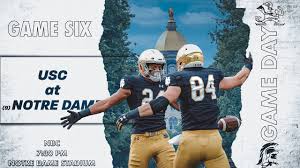 Game Thread Usc At No 9 Notre Dame Irish Sports Daily