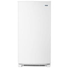 Maytag 19 7 Cu Ft Frost Free Upright Freezer In White