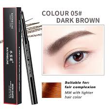 5 colors natural makeup double heads