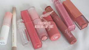 favorite korean lip tints 2023 spring