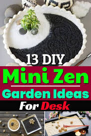 13 Diy Mini Zen Garden Ideas For Desk