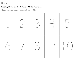 Download and print this kids worksheets for your kids or student. 8 Best Number Tracing Printable Worksheets Printablee Com